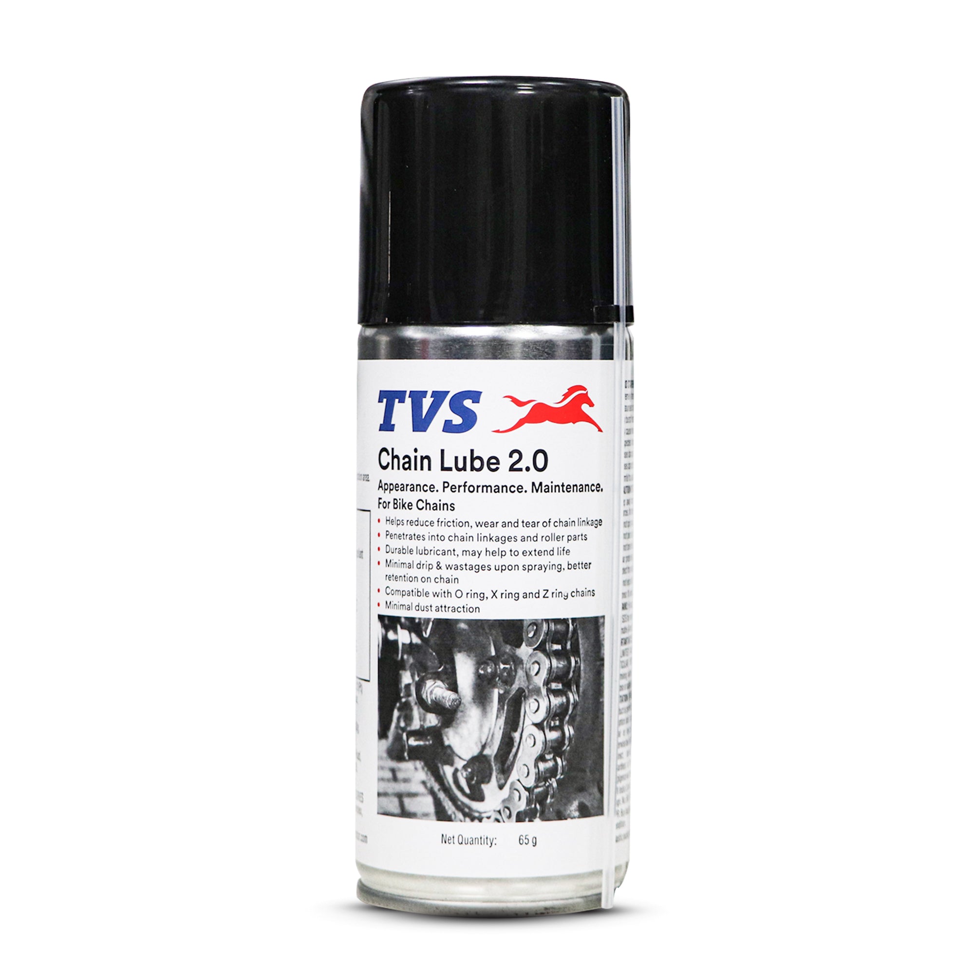 TVS Chain Lube 2.0 - 65Gm. | Precision Lubrication for Peak Chain Performance